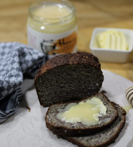 Brot mit Honig